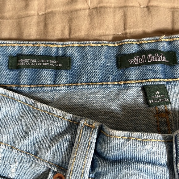 High Rise CutOff Shorts - Picture 2 of 3